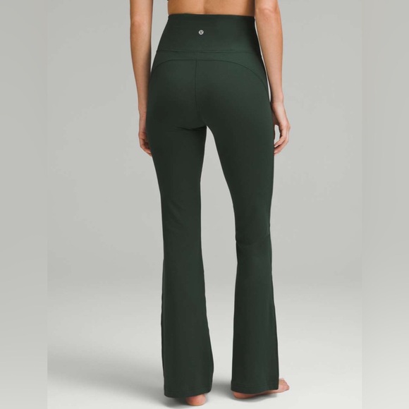 Lululemon Groove Nulu Super-High-Rise Flared Pant *Regular Legacy Green size 2 - Picture 1 of 11
